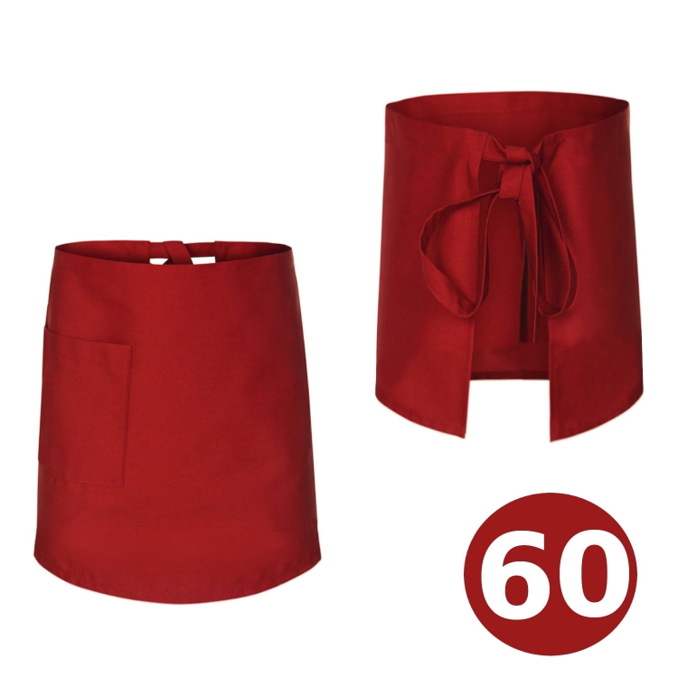 Zapaska barmańska dł. 60cm czerwona