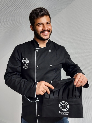 Twój napis na czapce kucharskiej Restaurant Food&Drinks