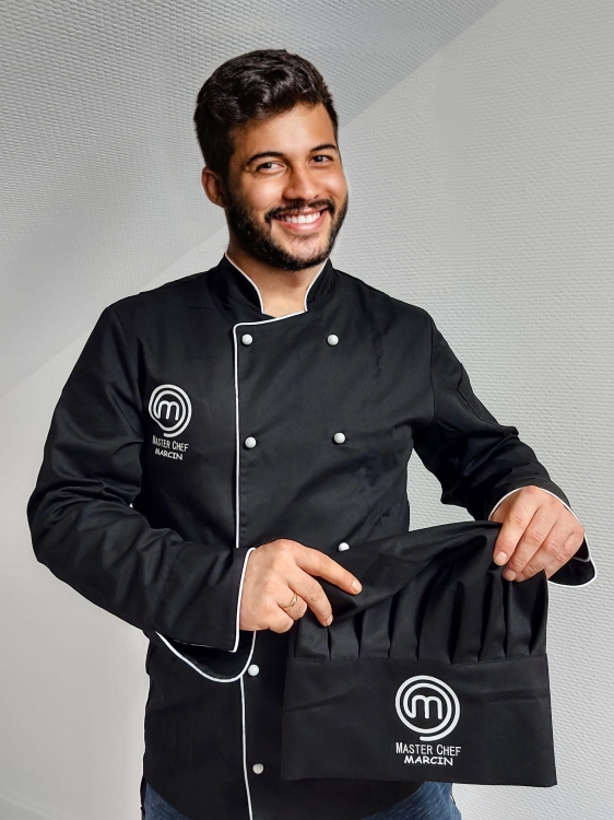 Czapka kucharska TOP CHEF z personalizacją imienia