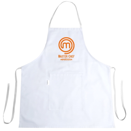 Fartuszek z nadrukiem MASTER CHEF i imieniem
