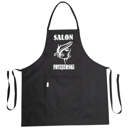 Fartuszek fryzjerski wodoodporny z grafiką 'Salon fryzjerski'
