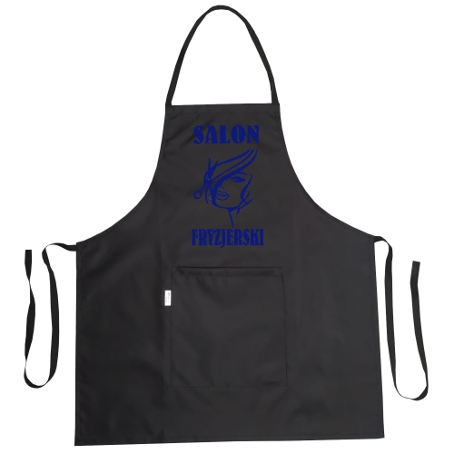 Wodoodporny fartuszek fryzjerski z grafiką 'Salon fryzjerski'