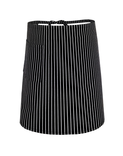 Czarna zapaska kucharska dług. 50cm