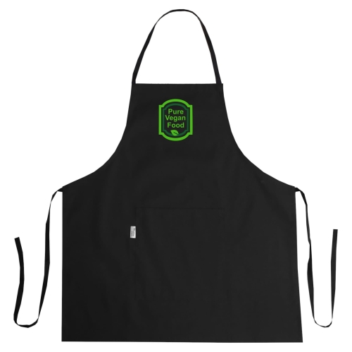 Fartuch kuchenny 'Pure vegan food' z logo