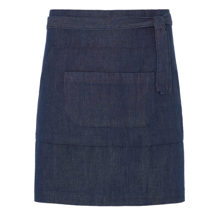 Zapaska 50cm barmańska w kolorze jeans