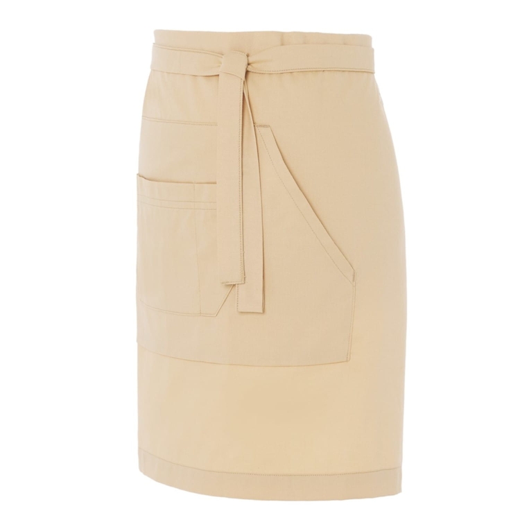 Zapaska barmańska 50cm w estetycznym kolorze piaskowym