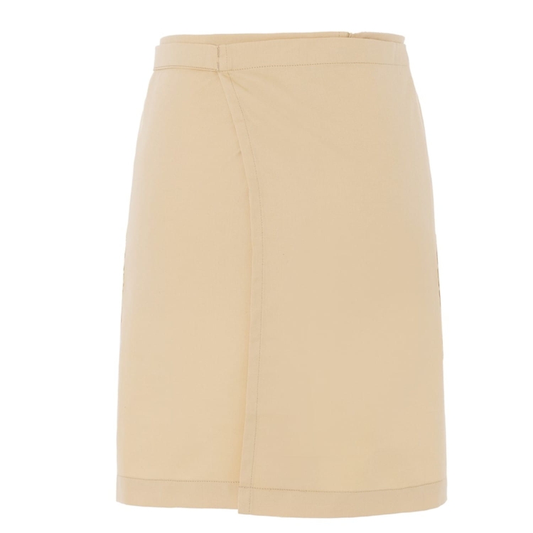 Elegancka zapaska barmańska 50cm w piaskowym odcieniu