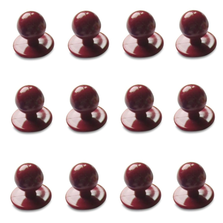 Guziki kucharskie, kulkowe rożne kolory do wyboru 1kpl=10szt
