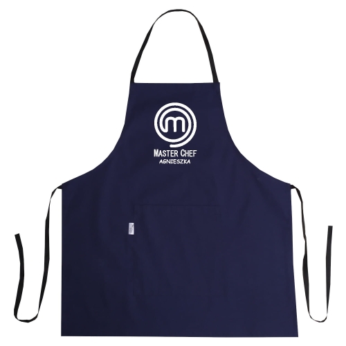 Fartuch kuchenny MASTER CHEF z imieniem i nazwiskiem