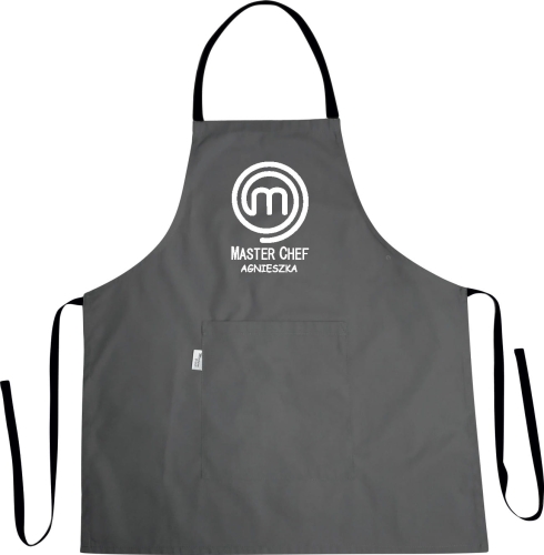 Fartuch kuchenny MASTER CHEF z imieniem i nazwiskiem