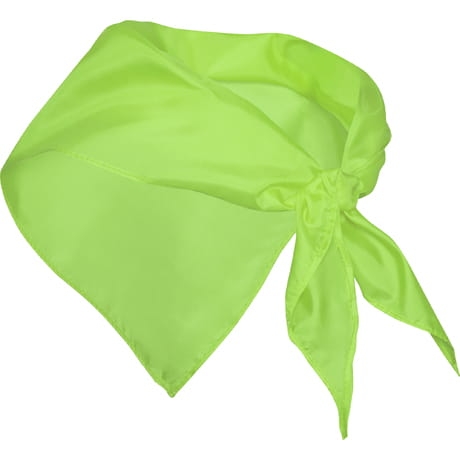 Apaszka trójkątna limonka w modnym stylu