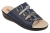Buty medyczne granatowe Premium skórzane