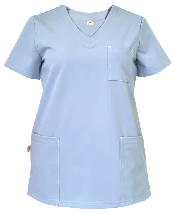 Scrubs CASUAL PREMIUM – komplet medyczny damski niebieski