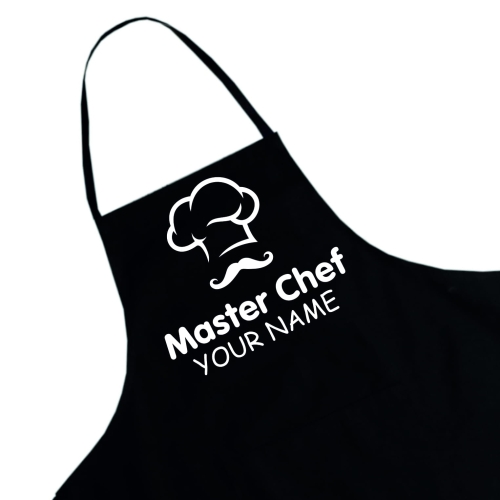 Fartuszek kuchenny z nadrukiem MASTER CHEF z imieniem