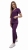 Fioletowy komplet medyczny damski – scrubs CASUAL PREMIUM