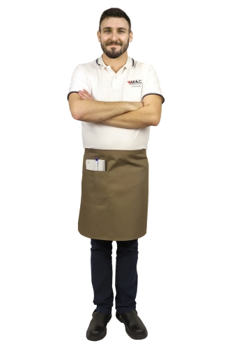 zapaska kelnerska beżowa dł. 50cm