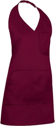 Fartuszek BISTRO w kolorze bordowym dla kelnerów