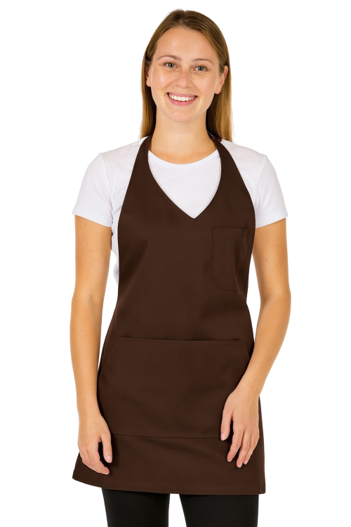 Fartuszek kelnerski brązowy BISTRO