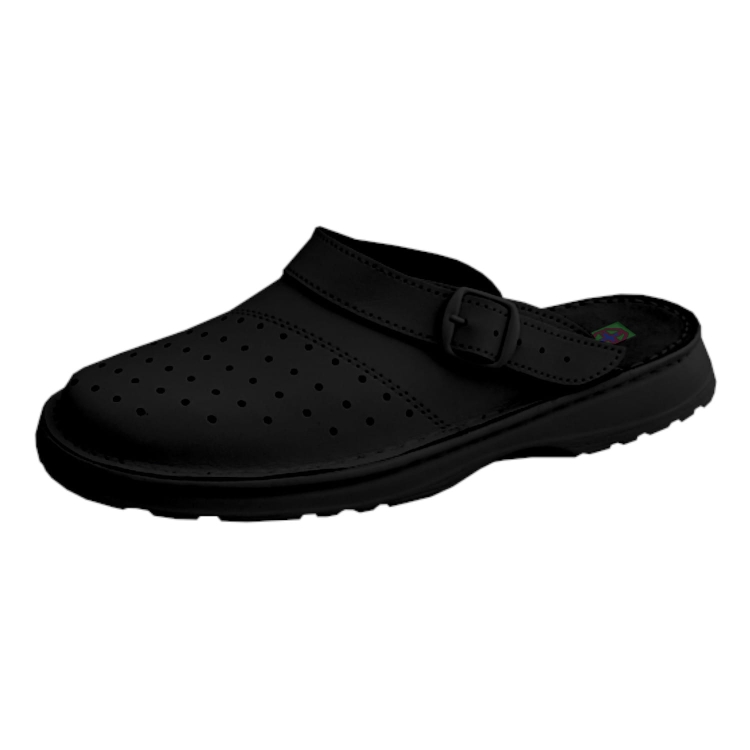 Męskie buty medyczne w kolorze czarnym