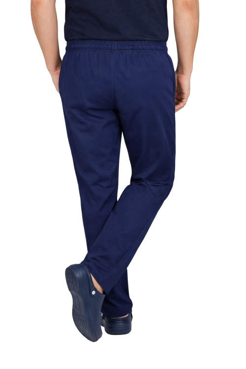 Męskie kucharskie spodnie  kolor granatowy