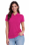 Koszulka polo damska fuksja krótki rekaw przód.png