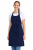 Fartuszek zapaska z karczkiem i kiesznią wiazany w pasie kolor granatowy.png