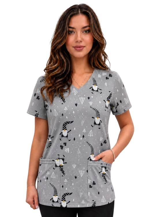 Bluza medyczna S1 z elastycznej bawełny 100%