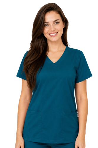 Bluza medyczna elastyczna z bawełny 100%