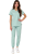 Komplet medyczny damski miętowy – scrubs CASUAL PREMIUM-przód.png