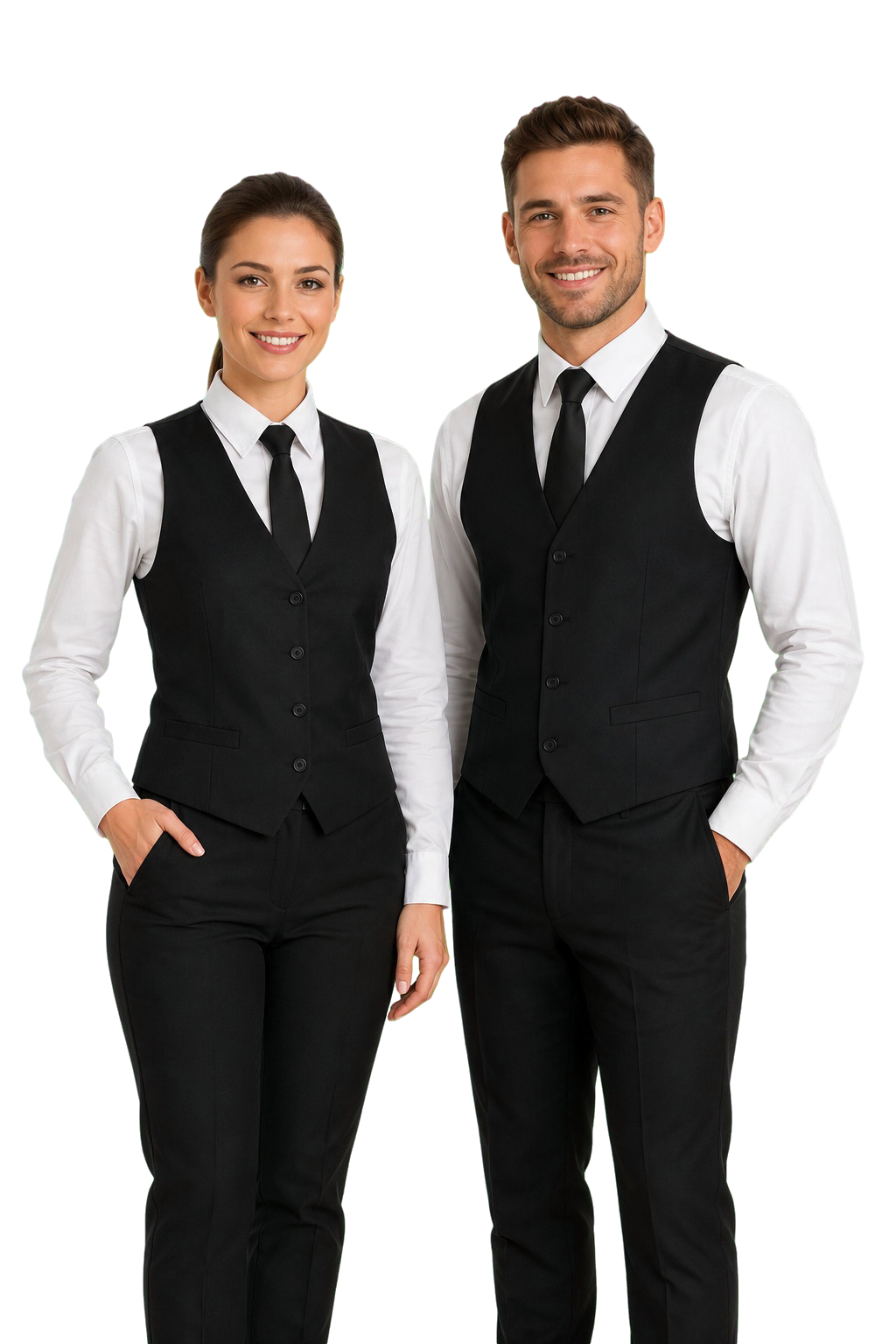 Professional clothing for restaurant and hotel staff
