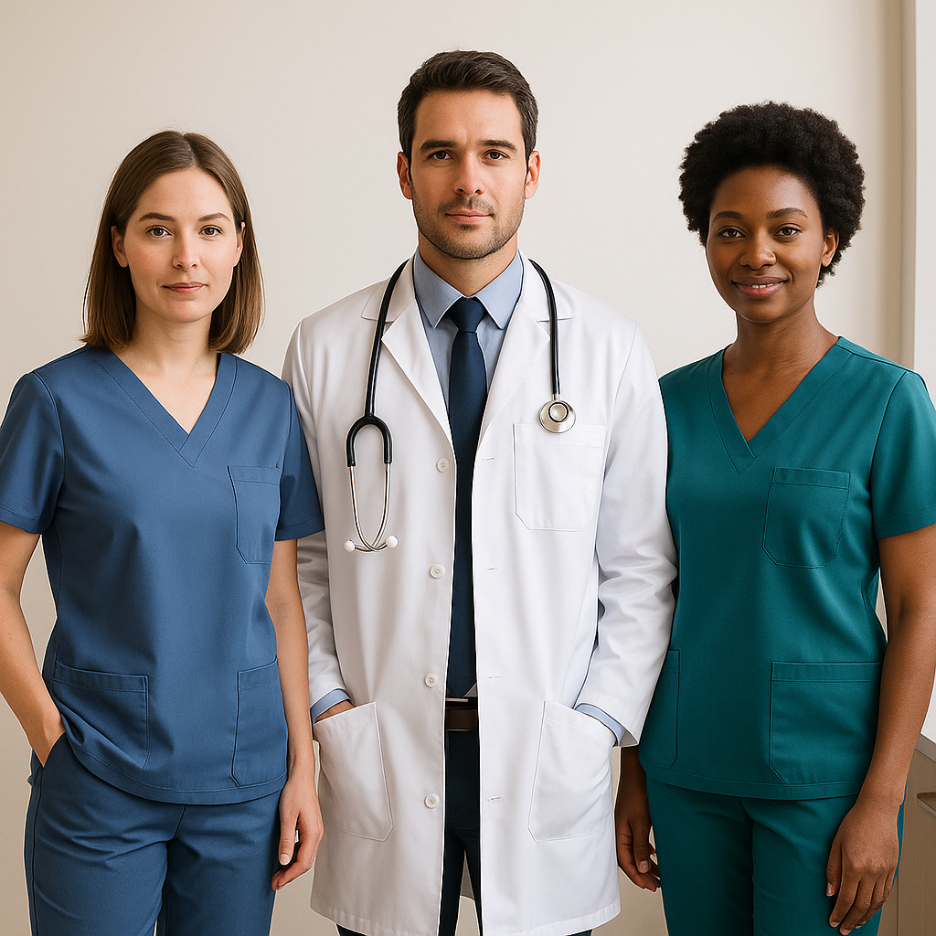 How to Choose Medical Clothing According to Roles in Healthcare Settings – Practical Examples