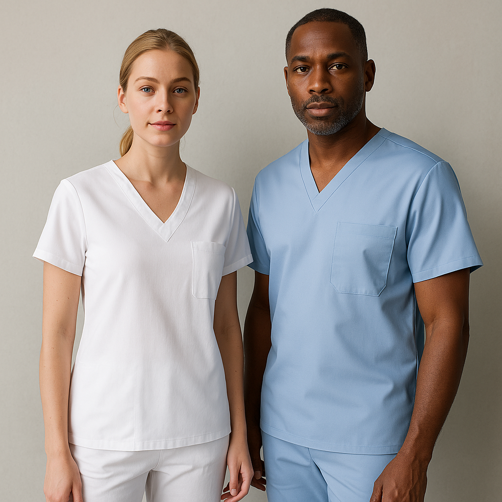 Light-Colored Medical Sweatshirts – How to Avoid Sheerness?