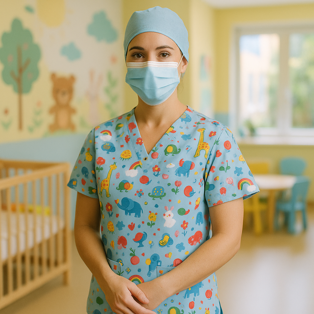 Medical Clothing in Childcare Settings – Colors, Patterns, and Safety